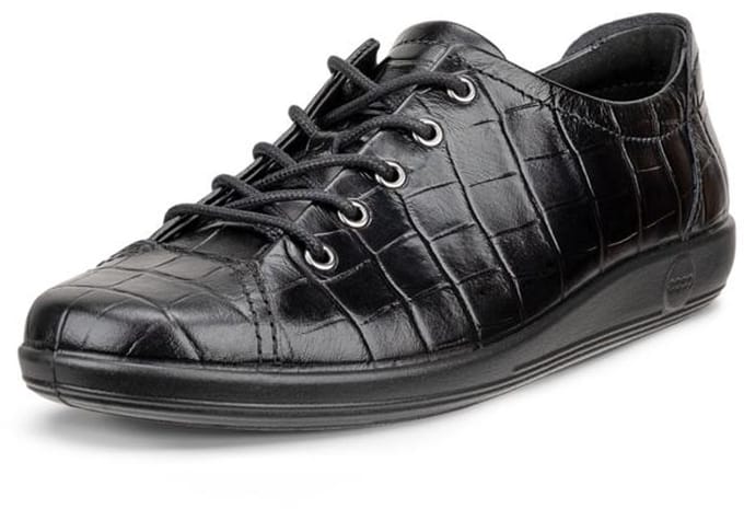 ECCO ECCO SOFT 2.0 Dames Veterschoenen - Zwart
