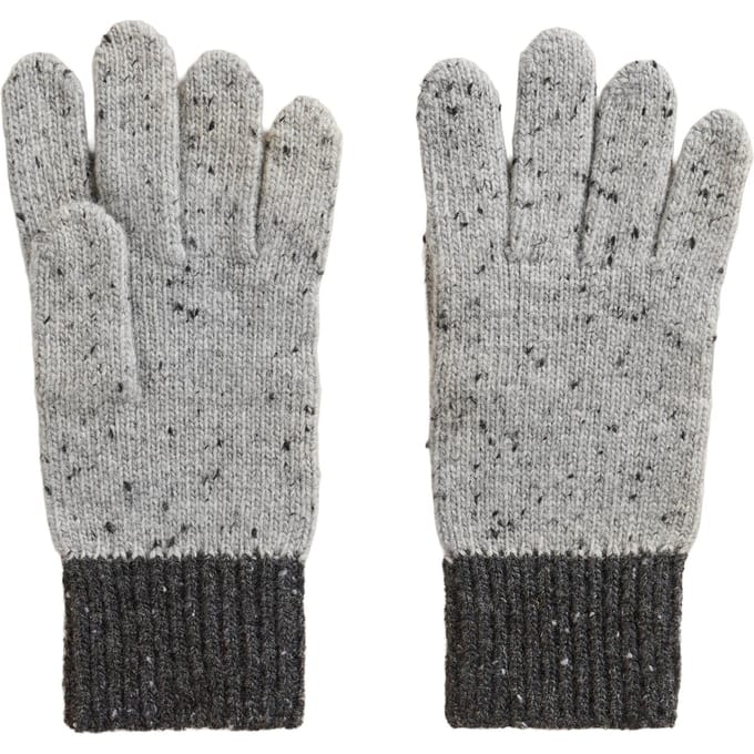 White Stuff Albie Knit Gloves Grey Multi Taglia: OS | Sciarpe Outlet | Uomo | Grigio