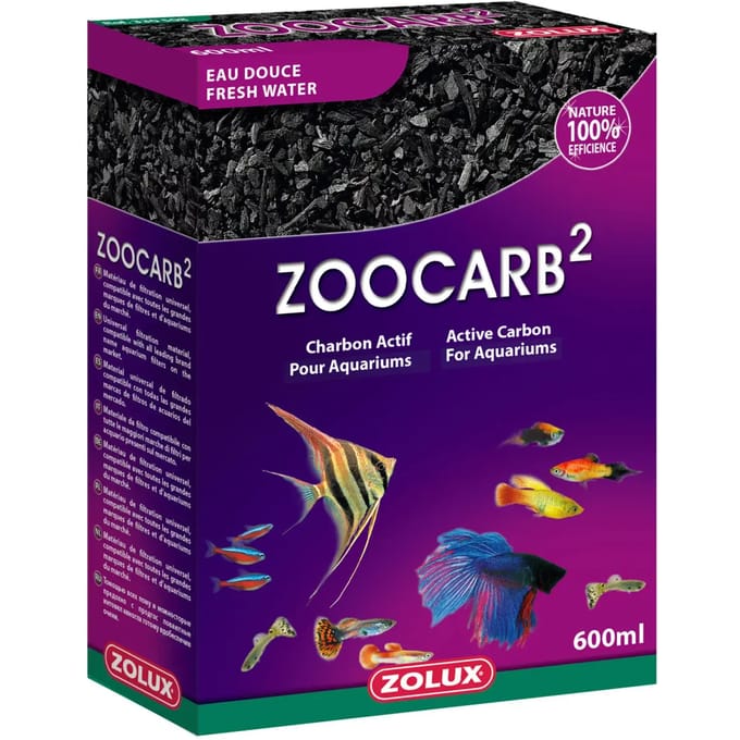 Actieve kool voor aquaria Zolux Zoocarb