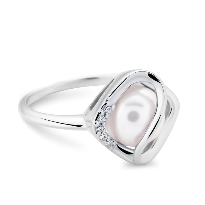 Orphelia Dames 925 Sterling Zilveren Ring - Zilver ZR-7471