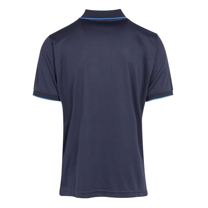 Regatta Heren Navigate Poloshirt met Korte Mouwen (Marine/Franse marine)