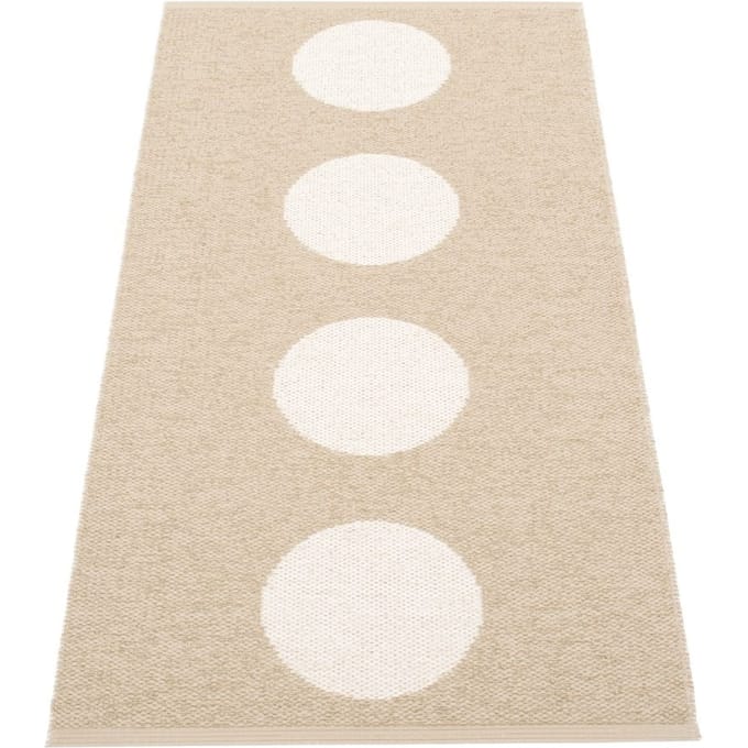 Pappelina - Vera vloerkleed - beige - 70 x 150 cm