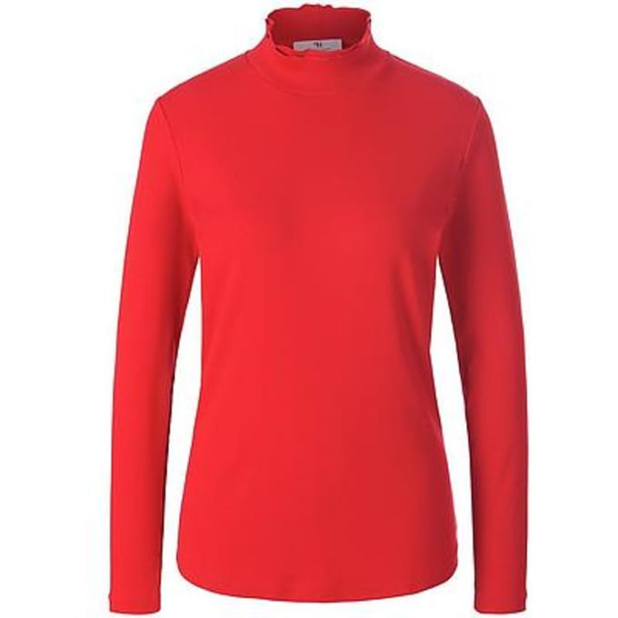 Shirt lange mouwen Van Peter Hahn rood