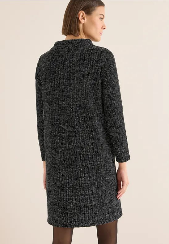 Peper en zout look jurk