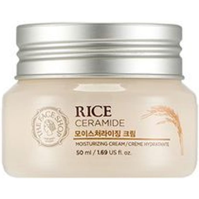 THE FACE SHOP - Rice & Ceramide Moisturizing Cream - Dagcrème