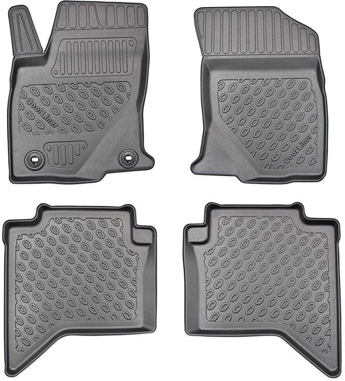 Rubbermatten Toyota Hi-Lux pick-up 2016-heden - 3D Schaalmatten