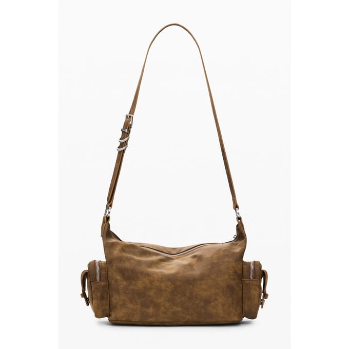 Desigual schoudertas handtas Valentine Banaba Handbag Camel bruine