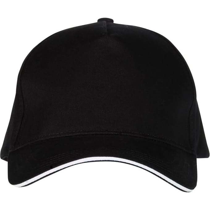 5-panel pet Black & Match