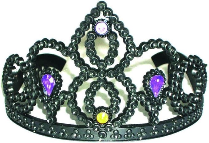 Zwarte tiara