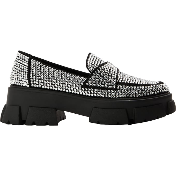 Steve Madden Trifecta-muiltjes met hak voor dames (Zilver)