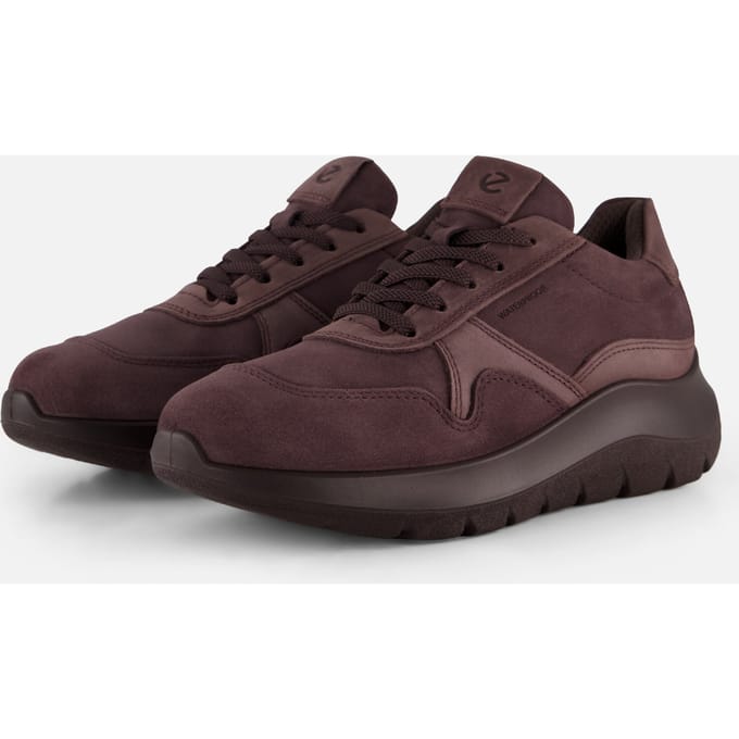 Ecco Valerie W Sneakers bordeaux Nubuck - Maat 38