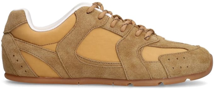 Sacha - Dames - Taupe suède sneakers - Maat 41