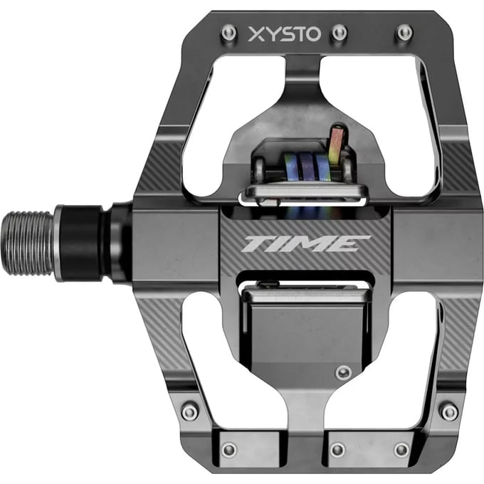 Time Xysto X-large/cleats Atac 13°/17° C1 Pedalen Zilver