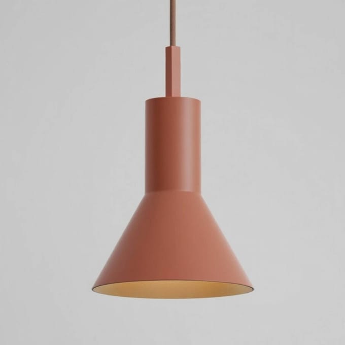 it's about RoMi Hanglamp Stavanger - Terra - Ø14.5x250cm - Modern - Hanglampen Eetkamer, Slaapkamer, Woonkamer