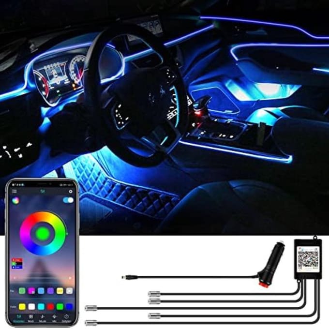 Auto Interieur Accesoires - Auto Accessoires Verlichting - Auto Interieur Verlichting - Auto Interieur Decoratie