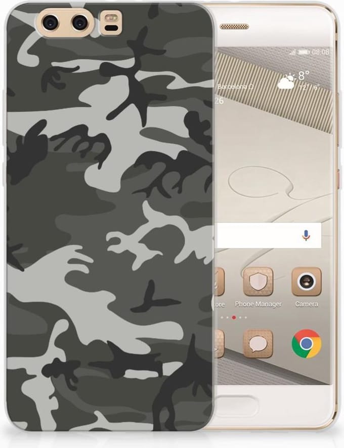 Huawei P10 Plus TPU bumper Army Light