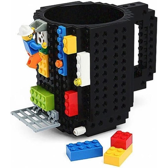Gepersonaliseerde creatieve bouwsteen montagebeker Educatieve waterbeker voor kinderen Valbestendige mok 301-400ml