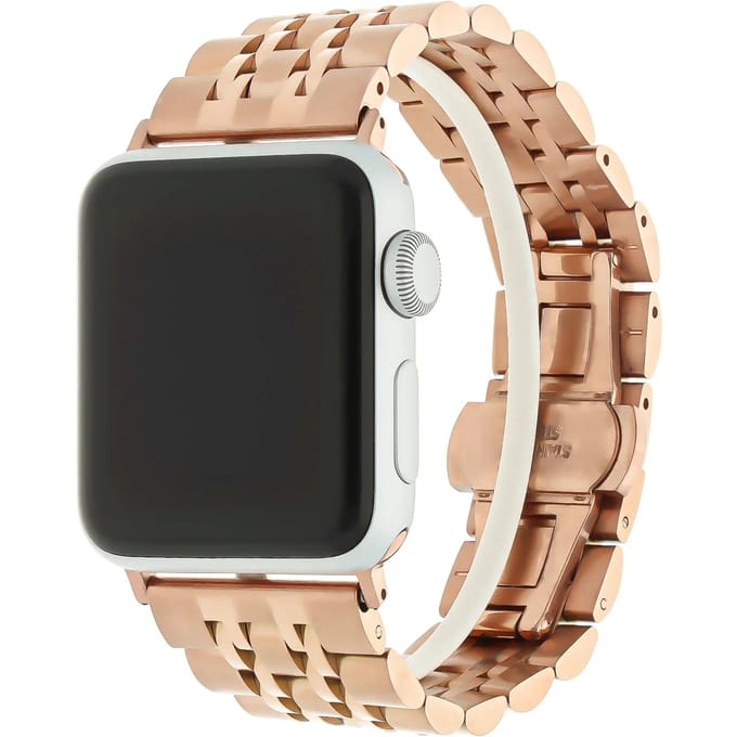 2+1 | Apple Watch Chique Schakel Bandje - Staal
