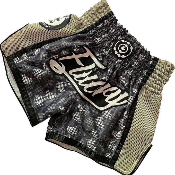Fluory Muay Thai Kickboxing Shorts Snake MTSF82 - L