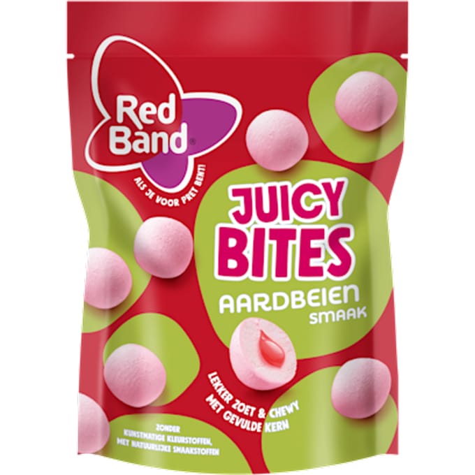 Juicy bites aardbei