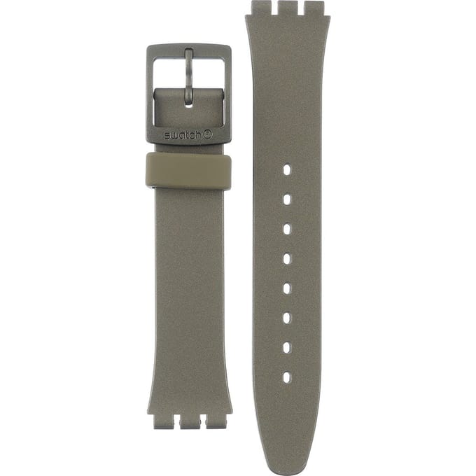 Swatch Plastic - Originals Medium (34mm) /Access/Solar/Musicall/Stop - G/SK/SL/SR/SS/SO28 AGG712 GG712 Pearly Green Horlogeband
