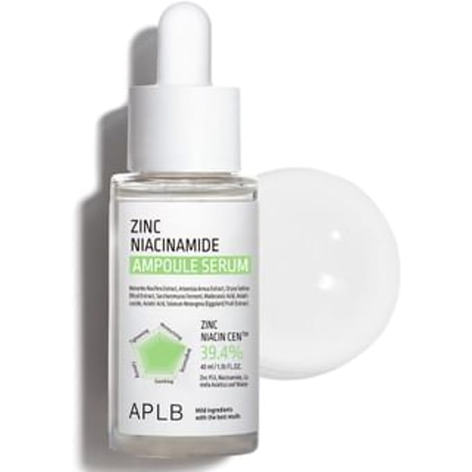APLB Zink Niacinamide Ampul Serum 40ml #40ml 1PCS white