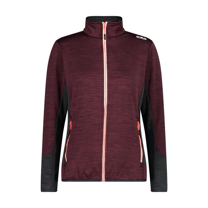 Dames fleece wandeljack CMP
