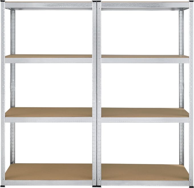 2 stuks Stellingkast / Magazijnstelling / Opbergkast - Easy - 160 x 80 x 40 cm