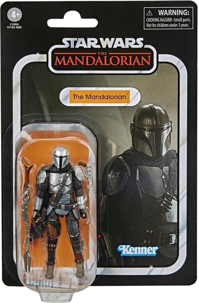Star Wars Speelfiguur The Mandalorian Junior 10 Cm Zilver