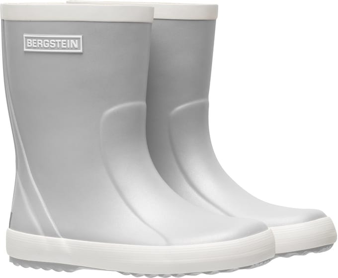 Bergstein Classic Glam Regenlaarzen kinderen - Jongens - Meisjes - Silver