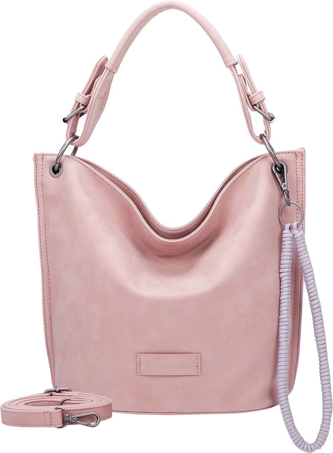 Fritzi aus Preußen schoudertas Fritzi Vintage Shoulder Bag Candy roze