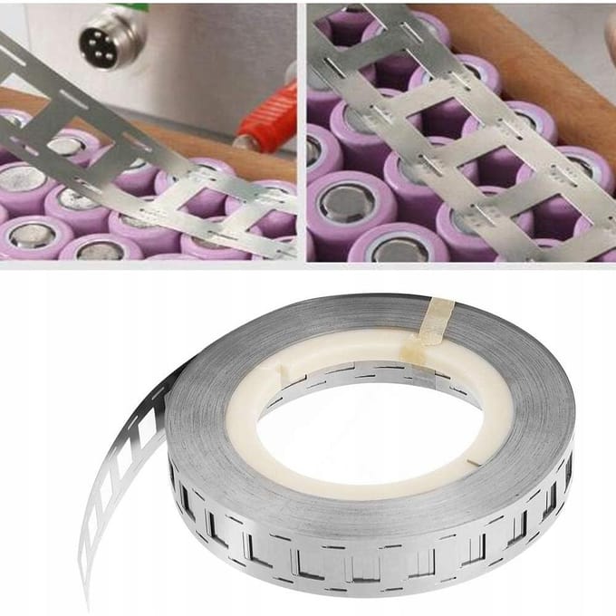 Rosfix Nikkelbeklede Stalen Band - 25,5x0,15 Mm, 1,5µm Nikkellaag - 1 M