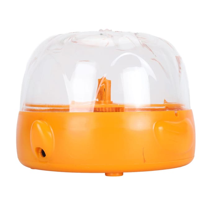6 Eieren Automatische Eierbroedmachine Temperatuur en Vochtigheid LED Display Laag Geluidsniveau Auto Eierdraaien Ei orange