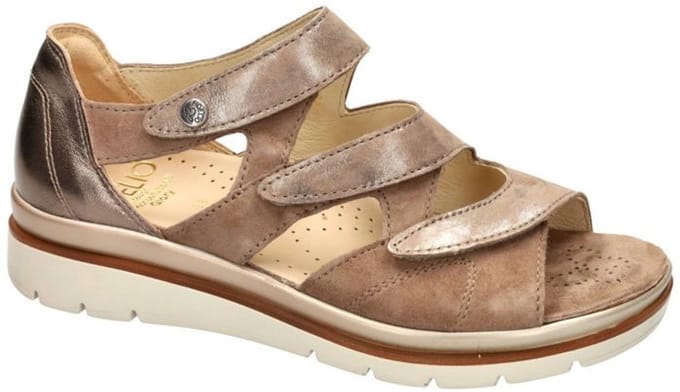 Fidelio Hallux -Dames - taupe - sandalen - maat 38