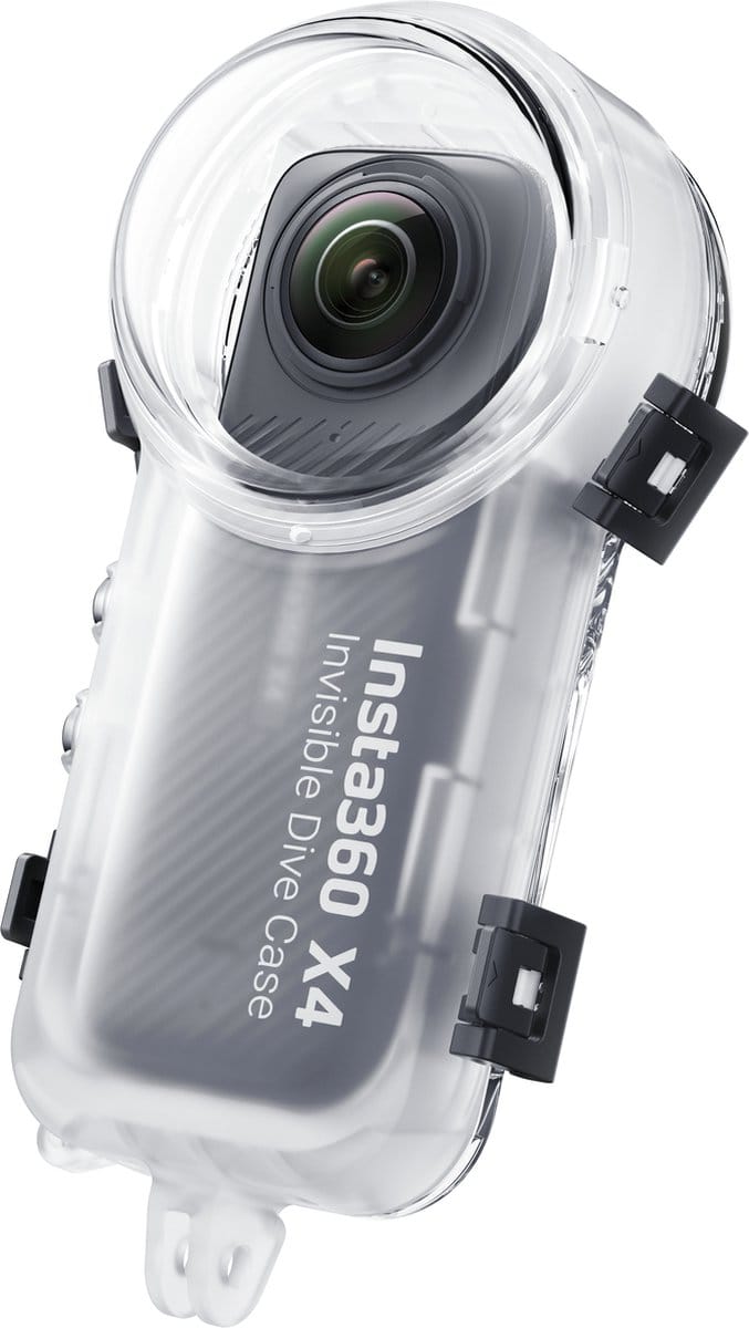 Insta360 – X4 Invisible Dive Case - Accessoire voor Action Camera - Onzichtbare Duikhoes - Waterdicht - Accessoire voor Action Camera