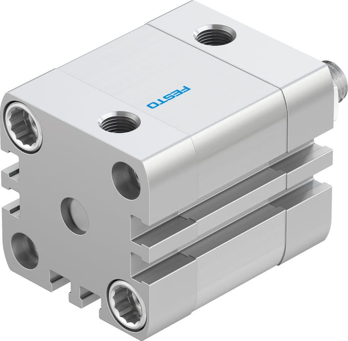 Festo Compacte Cilinder 32mm Boring 15mm Slag ISO 21287 Dubbelwerkend - 572656 - P2BR2