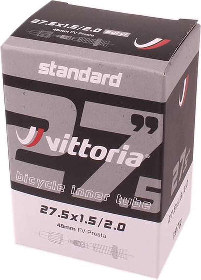Vittoria Binnenband Standard 27.5 x 1.5/2.0 Presta 48 mm