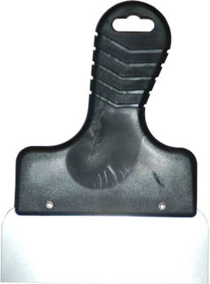 Wielink Zwart schuin hokmes met RVS mes voor duivenhok 12,5 cm