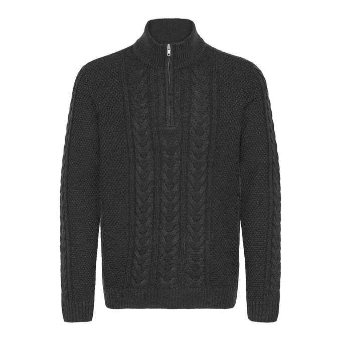Blend - BHBASIM HALF ZIPP - Heren - Gebreide truien