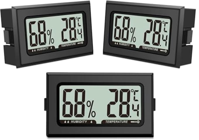 Mini Digitale Thermometer en Hygrometer voor Binnen en Tuin