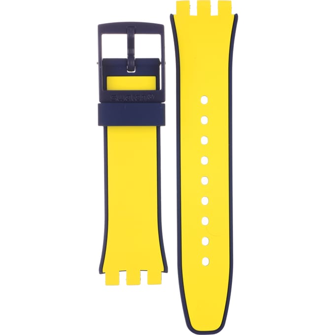 Swatch Plastic - New Chrono - SUS ASUSJ401 SUSJ401 Solleore Strap Horlogeband