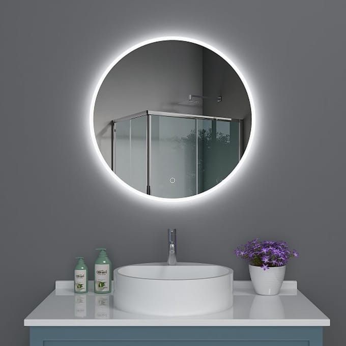 Xellanz Giro Spiegel Rond LED met Spiegelverwarming 60 cm - Dimbaar