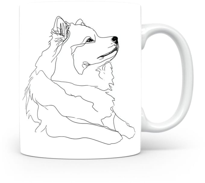 Beker Duitse Grossspitz