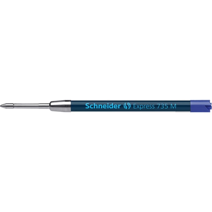 Schneider balpenvulling - Express 735 - penpunt M - blauw - S-7363