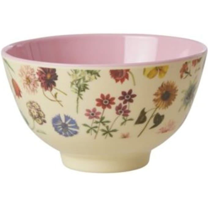 Rice melamine kom small floras dream