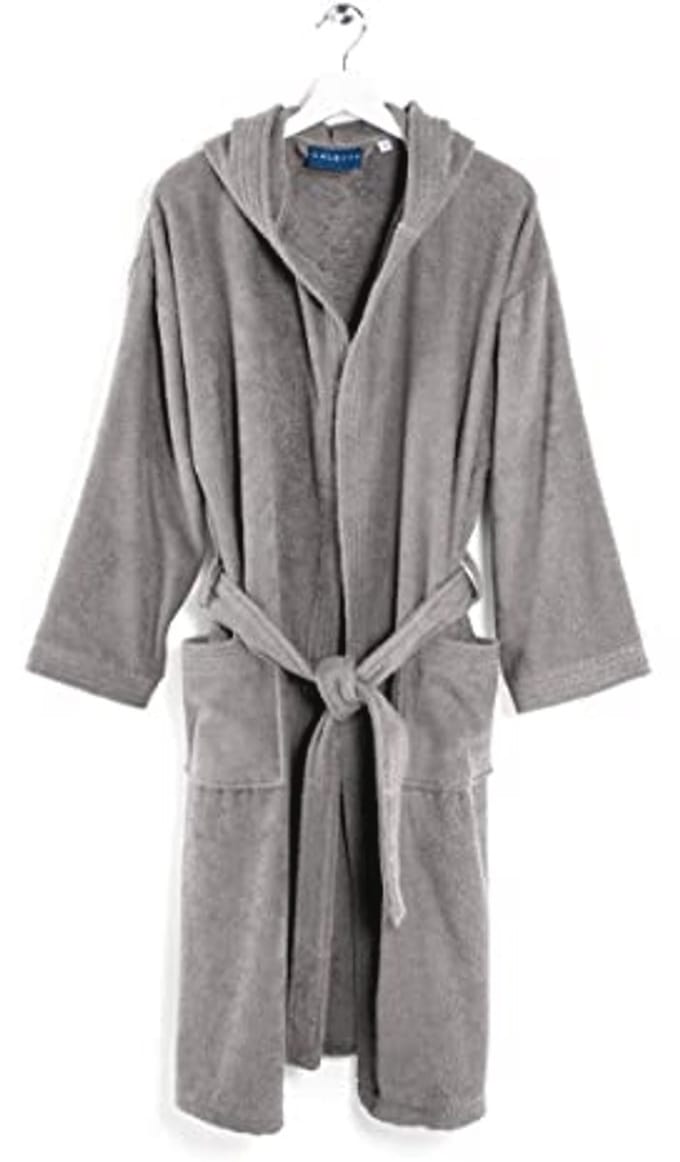 Luxe katoenen badjas met capuchon voor dames - Comfortabel en stijlvol