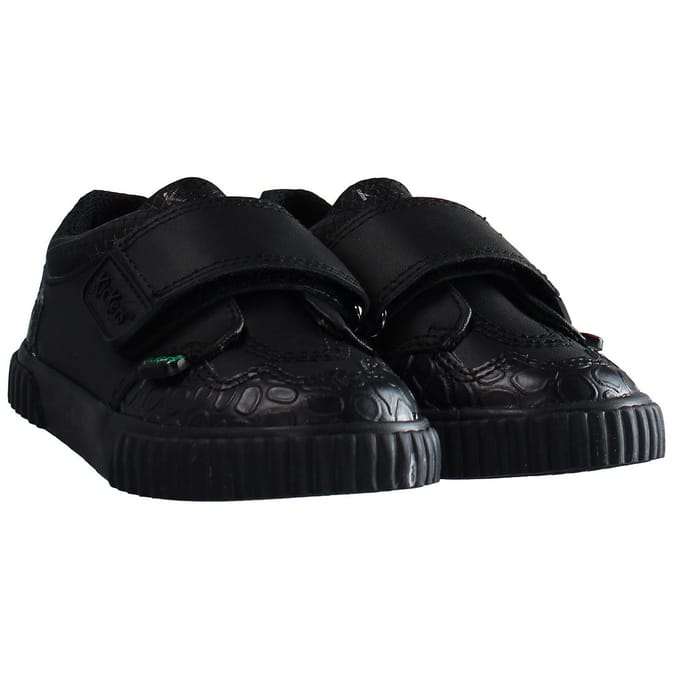 Kickers Lage Kinderen Zwarte Schoenen