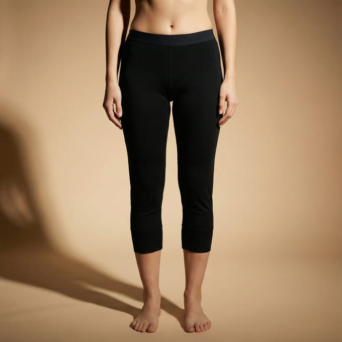 Lynce Womens Premium Merino 3/4 Pant