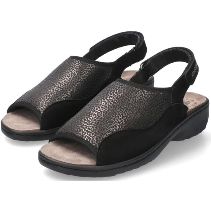 Mephisto Gisella - dames sandaal - zwart - maat 37 (EU) 4 (UK)