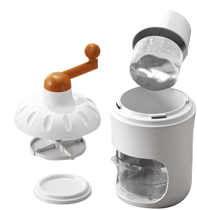 Scheermachine - Sneeuwijs Maker - Zelfgemaakte Drankjes - Handmatig Bedienbaar - 15.6 x 15.4 x 15.6 cm